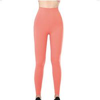2020 Tight Yoga Pants, Women's Buttery Soft High Waisted Yoga Pants Full-Length Leggings（Red，S）