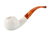 Standard Apple Smooth Bent Meerschaum Pipes