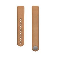Fitbit Alta, Accessory Band, Leather, Camel, Large