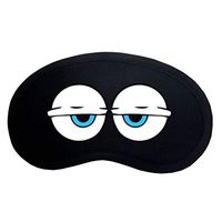 Korean Design Cotton Breathable 3D Sleeping Mask Eye, Block Out Light, Soft Night Eye Mask for Sleeping, Cold Compress Blindfold for Travelling Rest/Yoga Meditation/Spa(Emoticon 12)