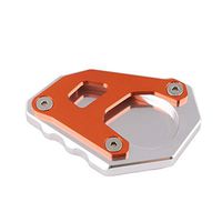 Frames & Fittings Motorcycle Side Kickstand Stand Extension Plate Pad for KTM Adventure 1050 15-17 1090 17-18 1190 14-17 Super Adventure 1290 - (Color: Silver)