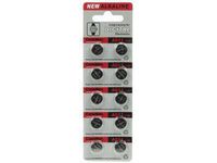 WATCH BATTERY 1.5V-138mAh LR44/AG13 (10-Pack)