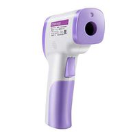 Yoyorule Digital Forehead Thermometer Digital Infrared Body Temporal Thermometer Temperature Measurement Tool (One Size, Purple)
