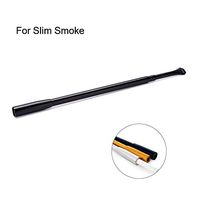 Long Extendable Cigarette Holder - Audrey Hepburn Breakfast at Tiffany's Costume Cosplay Photo Prop Party Accessory Party Favors (Slim Black)