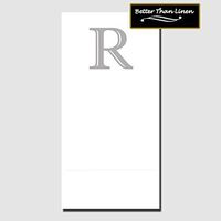 Partypro R Better Than Linen Monogram Guest Towel (16 CT.)