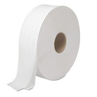 Boardwalk BWK 6102 2000' Length, 12" Width 2-Ply JRT Sr Roll Toilet Tissue