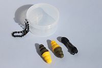 SpentShells Ear Plugs Earplugs 2-in-1 Noise Reduction earbuds for Shooting Protection, Construction, Sleeping, Concerts, Motor Noise