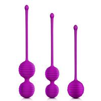 Kegel Balls Purple Exercise 3 Weights for Women Ben Wa Balls Pelvic Floor Tightening Exercises Bladder Control Pelvic Floor Exercises (1)