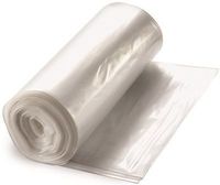 BERRY PLASTICS VLH4348-16N 50 Gallon Fit Trash Can Liner (25 Per Roll/8 Rolls Per Case), 42 x 47", Natural