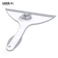 Kitchen Glass Window Squeegee Cleaner Shower Bathroom Mirror Wiper with Suction Water Vapor Removal Household Cleaning Tools