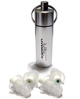 LiveMus!c HearSafe Ear Plugs - High Fidelity Earplugs for Musician, Concert, Drummer, DJ & Clubbing - Reusable, Comfortable - Noise Protection, Cancelling (Large Size)