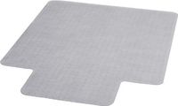 Flash Furniture MAT-CM11113FD-GG 36-Inch by 48-Inch Carpet Chairmat with Lip, Clear (2, CLEAR)