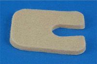 MPAD-025 Pads F24 1/8" Callous Felt #700 100/Bg Part# MPAD-025 by Superior Felt & Filtration,LLC Qty of 1 Bag