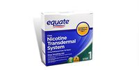 Equate - Step One, Nicotine Transdermal System, Stop Smoking Aid, 21 mg, 7 Patches