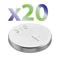 Exian-Golden Power Button Button Battery 1.5V #370A Pack/20