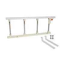 J-Bed Rails Safety Handles Adults Assist Handle Handicap Bed Railing Foldable Safety Bedside Guard for Elderly, Hospital Grip Bumper Bar, Stainless Steel, Punch Free (Color : A)