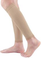 Kleitung Premium Calf Compression Sleeve Women 2 Pairs 20-30mmHg Calf Support Pain Relief, Footless Compression Socks Varicose Veins Shin Splint Swelling Edema