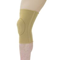 MAXAR Elastic Knee Support Brace Donut-Shaped Silicone with Ring/Metal Stays 2XL