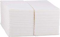 Disposable Guest Towels Paper Napkins – (300 Count) Soft, Absorbent, Airlaid Linen-Like Bath Tissue for Kitchen, Bathroom or Weddings, White Cloth-Like Towel