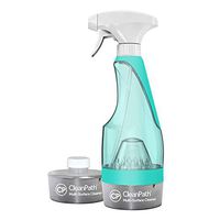 CleanPath Premium Multi-Surface Cleaner Kit - Reusable Spray Bottle + 2 Refill Pods, Makes 12 Bottles/168 oz. (Bee Spring Scent, Aqua)