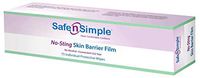 Safe N Simple RRSNS80775 Alcohol Free No Sting Skin Barrier Wipes, Box of 75,Safe N Simple - Box 75 (3 Pack)