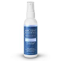 Ancient Minerals Magnesium Oil Spray Sensitive – All-New Sensitive Formula with Allantoin, Organic Chamomile, and Organic Aloe Vera (4oz)