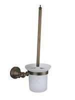 Cloud Power Antiques Style Brass Toilet Brushes & Holders Wall-mounted