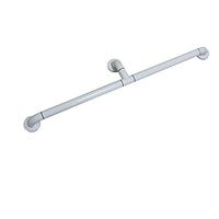 KMCMYBANG Toilet Rail Bathroom Grab Bar Handrail Wall Mounted Straight Towel Holder Shower Aid & Safety Support Handrail Safety Ring - for Special Crowds Length: 100CM Toilet Safety Rails