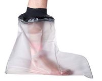 Waterproof Foot Cast Protector, Adult Foot Cast Covers for Shower Keep Cast and Bandage Dry Seal Protetcion for Cast, Wound, and Surgery