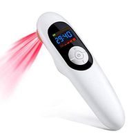 Cold Laser Therapy, Red Light Therapy Device Pain Relief, Handhold, Low Level Infrared Light for Knee, Shoulder, Back, Joint and Muscle Pain Reliever,  Safe for Pet (White B)
