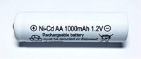 RELIGHTABLE AA NiCd 1000mAh 1.2V Rechargeable Batteries for Solar Garden Lights (Pack of 20)