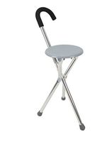 DDPP Aluminum Alloy Triangle Bench Crutches Comfortable Armrest Folding Portable Lightweight