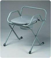 SpaceSaver Foldable Commode with Elongated Seat - Model 556402