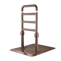 Toilet Handrails Bathroom Safety Assist Frame Freestanding Commode Stability Handrails Bedside Handrail Auxiliary Household Handrail Toilet Safety Frames Rails (Color : Brown, Size : 6050cm)