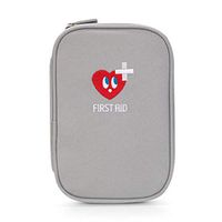 Alloeliey First Aid Kit, Portable Mini First Aid Kit, Multifunctional Medicine Bag Small First Aid Kit Storage Bag Outdoor Furniture Travel Office,A