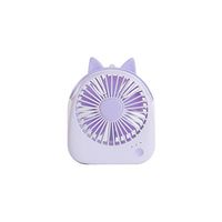 Shmei Mini Portable Personal USB Rechargeable Hand Held Air Conditioner Summer Cooler Fan,Ultra Quiet,Lightweight, Durable for Outdoor Camping Student Desk Travel Home and Office (C)