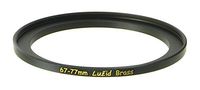 LUŽID X2 Brass 67mm to 77mm Step Up Filter Ring Adapter 67 77 Luzid