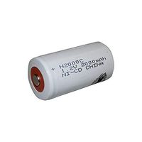 Exell 1.2V 2000mAh NiCD C Rechargeable Battery Button Top Cell Fast USA Ship