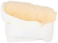 Rolyan Palm Protectors for Right Hand, Pack of 3 Right Handed Gloves for Finger Contracture Prevention, Comfortable Hand Cushion with Soft Sherpa Lining and Palm Pad to Prevent Hand Contractures