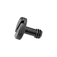 HAZARD 4 1/4"-20 Knurled Slotted Camera Mount Screw - Black