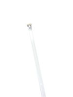 Industro 15-1/2" Nylon Reusable Cable Ties, White - 100 Pack