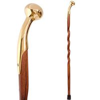 Brazos Walking Cane for Men and Women Handcrafted of Lightweight Wood and made in the USA,  Red Oak, 37 Inches