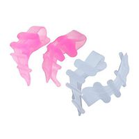 Luya Gel Toe Separators Foot Care Gel Bunion Relief Protector Toe Straightener Spreader Painless Toe Corrector for Hallux Valgus Bunions Hammer Toes Bone Thumb Wear in Shoes 2 Pairs White & Pink