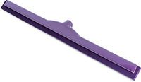 Carlisle 4156868 Spectrum Double Foam Rubber Floor Squeegee, 24" Width, Purple (Case of 6)