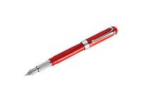 Aurora Alpha Sienese Red Fine Point Fountain Pen - AU-H11CR-F