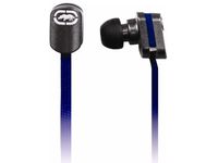 Mizco EKU-LCE-BL ECKO LACE Stereo Earbud Headphones with In-Line Microphone - Blue