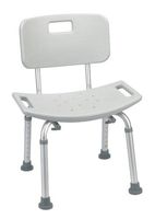 Drive Medical Kd Bath Seat With Back - Case of 4 - Model 12202KD-4