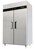 52" Double 2 Door Side By Side Stainless Steel Reach In Commercial Freezer 49 Cubic Feet, for Restaurant