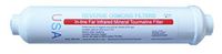 Far Infrared Mineral Tourmaline Inline 10"x2" Filter, Upgrade Any Reverse Osmosis