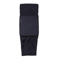 NewPinky 1 PC Honeycomb Sports Elbow Support Training Brace Protective Gear Elastic Breathable Arm Sleeve Pads Basketball Volleyball Arm Guard Protector
